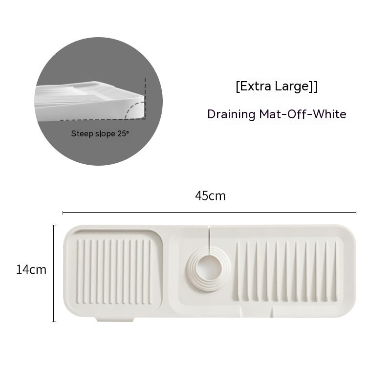 Tapis de salle de bain anti-éclaboussures