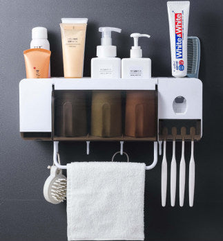 Toothbrush holder without drilling