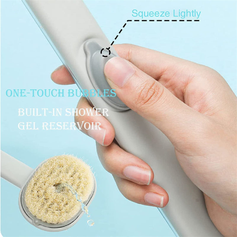 Multifunctional shower brush