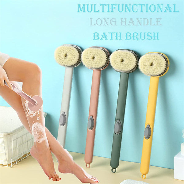 Multifunctional shower brush