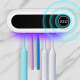 Smart toothbrush holder