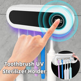 Smart toothbrush holder