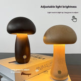 Mushroom bedside lamp