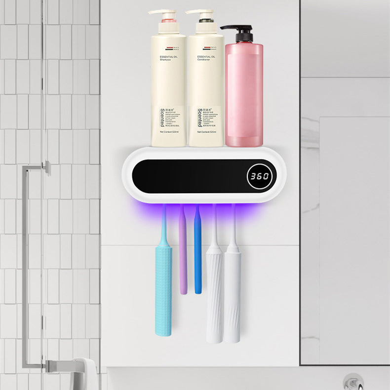 Smart toothbrush holder