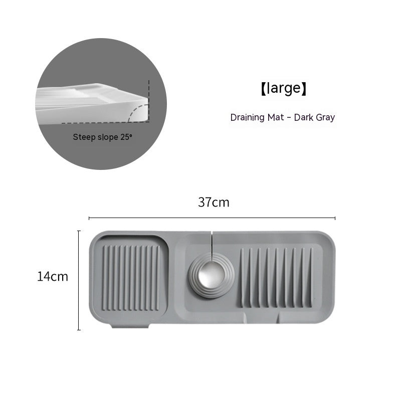 Tapis de salle de bain anti-éclaboussures