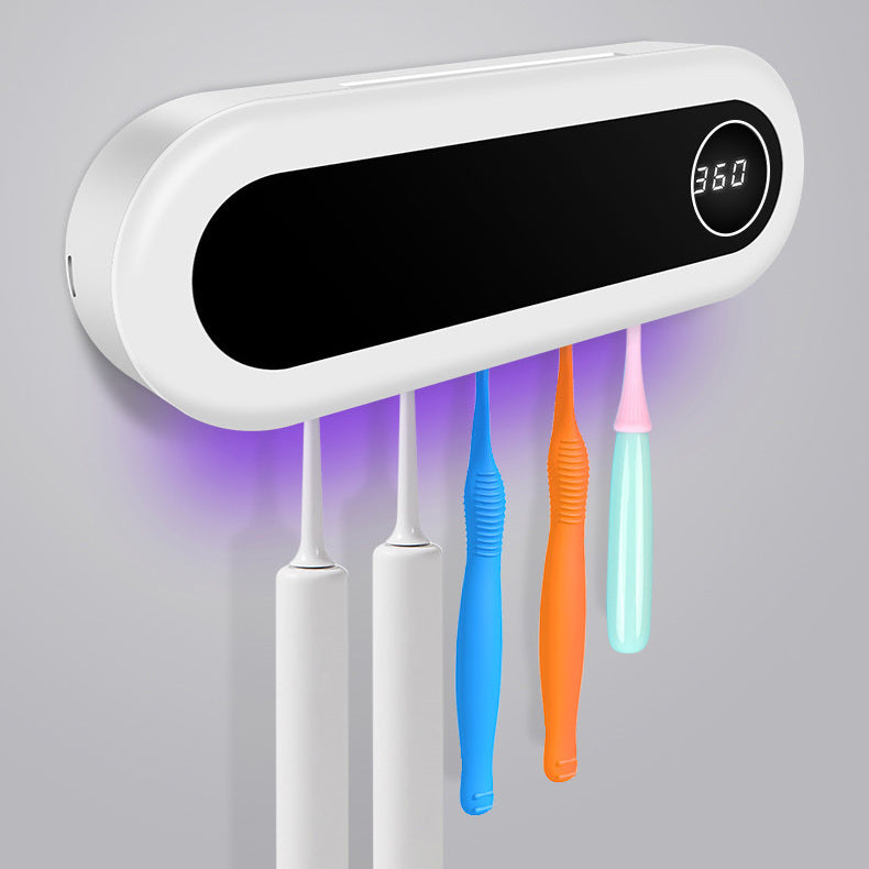 Smart toothbrush holder