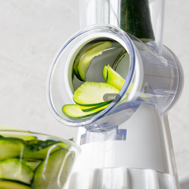 Manual vegetable slicer