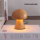 Mushroom bedside lamp