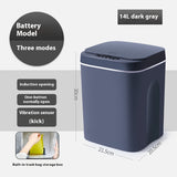 Smart induction trash can