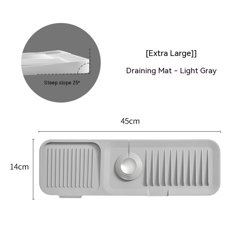 Tapis de salle de bain anti-éclaboussures