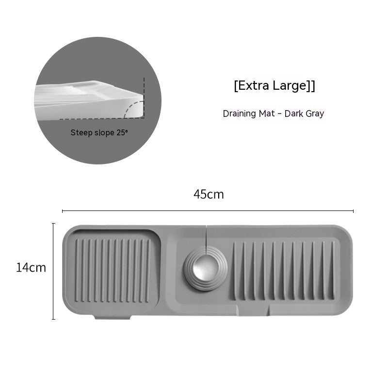 Tapis de salle de bain anti-éclaboussures