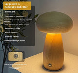 Mushroom bedside lamp