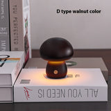 Mushroom bedside lamp