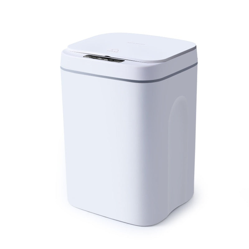 Smart induction trash can