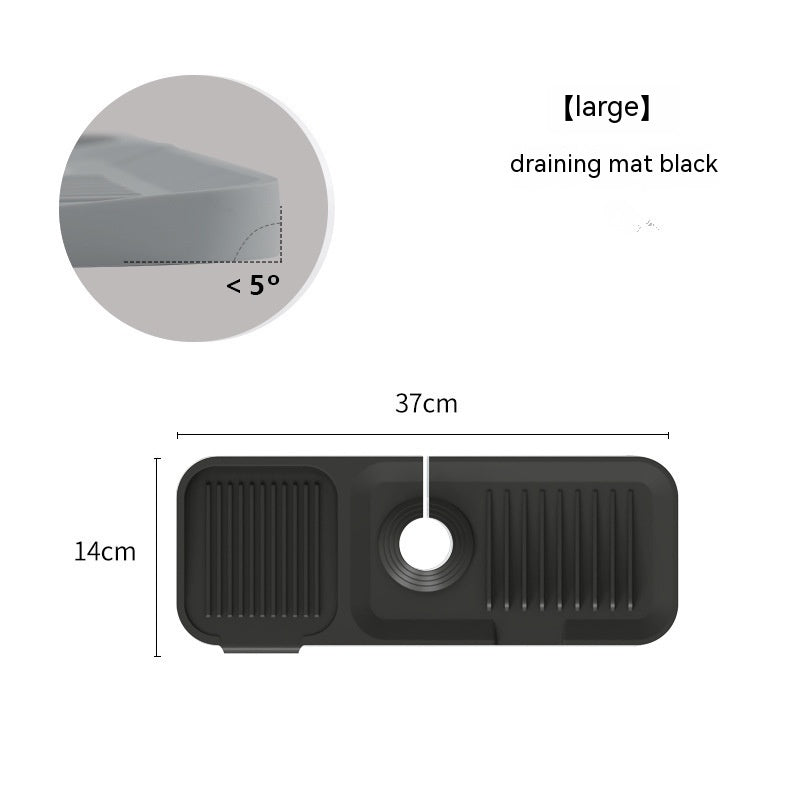 Tapis de salle de bain anti-éclaboussures