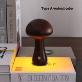 Mushroom bedside lamp