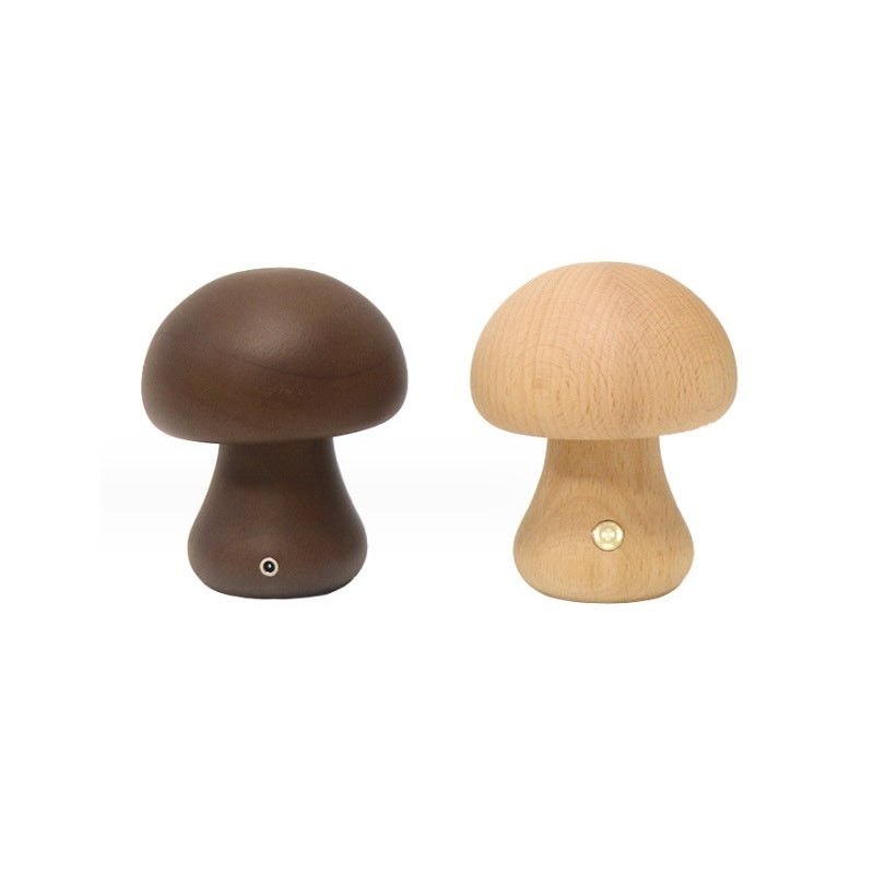 Mushroom bedside lamp