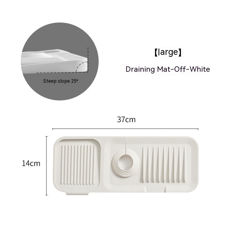 Tapis de salle de bain anti-éclaboussures