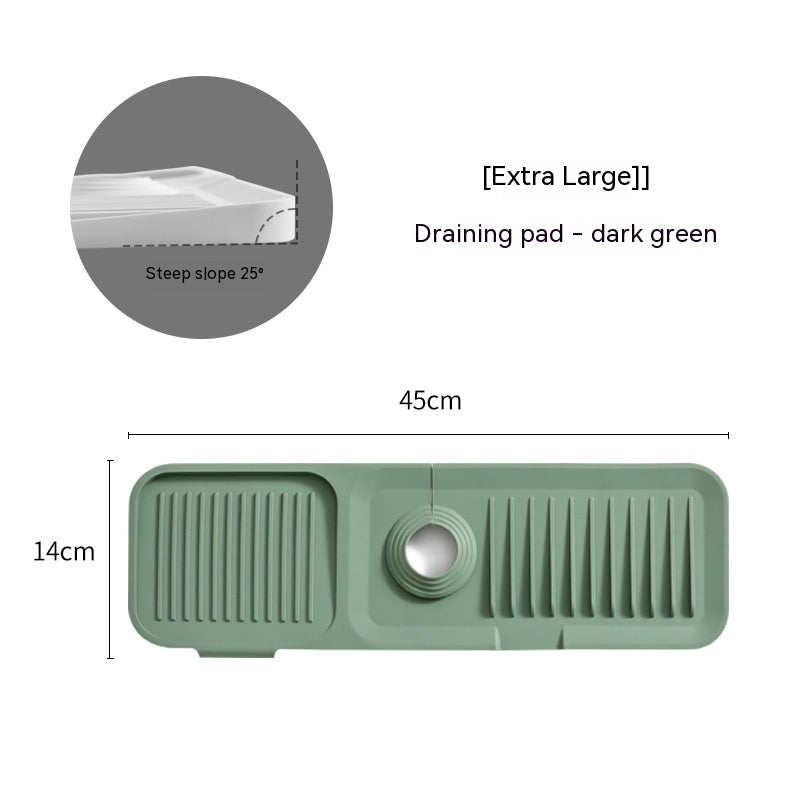 Tapis de salle de bain anti-éclaboussures